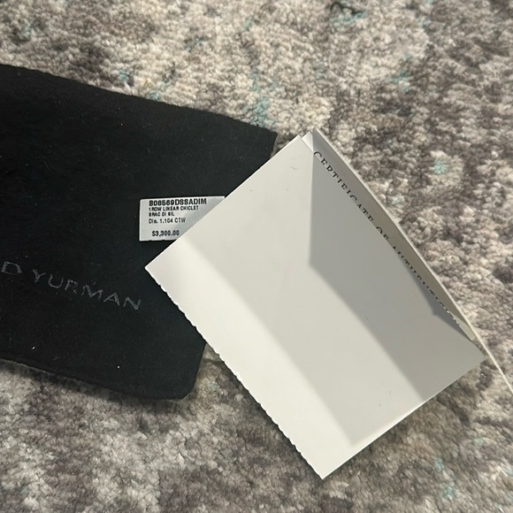 Vintage David Yurman 1-Row Linear Chiclet Bracelet Sterling Silver w/Diamonds - Picture 15 of 15